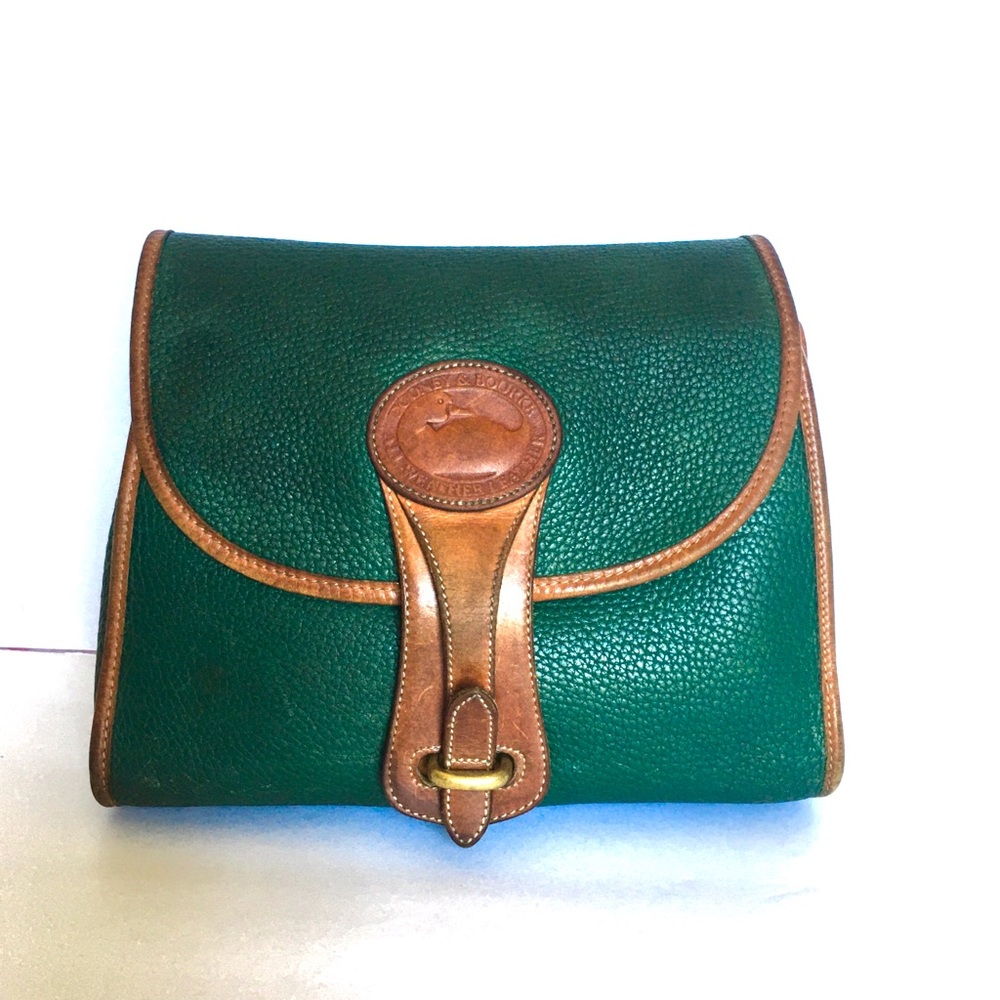 Dooney & Bourke VINTAGE Green Crossbody Purse